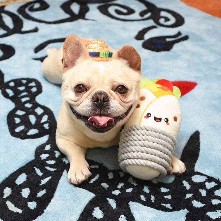 Hugsmart - Burrito - Dog Rope Toy