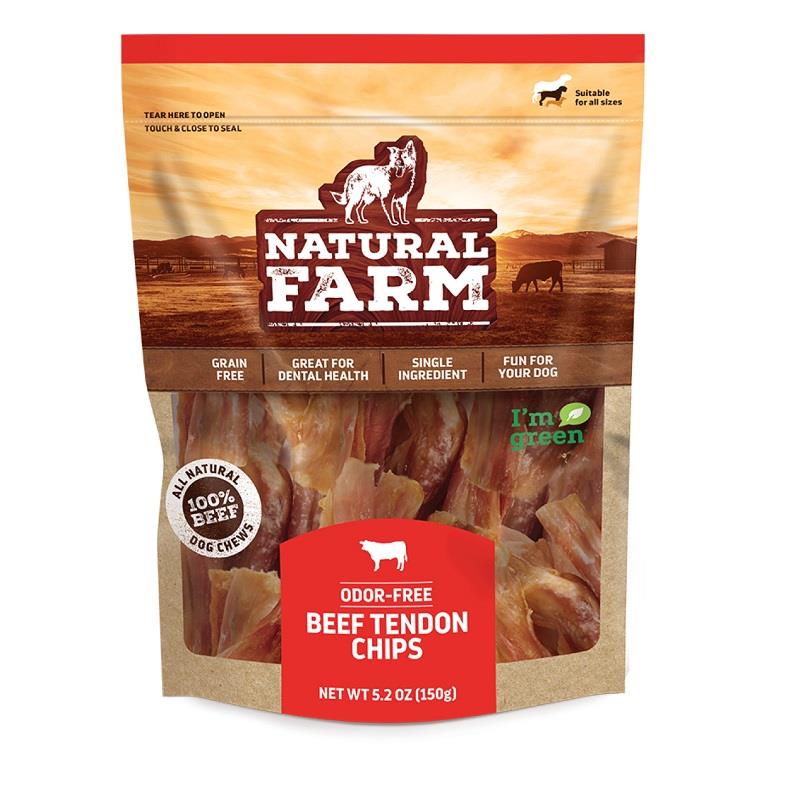 Natural Farm - Beef Tendon Chips 5.2oz