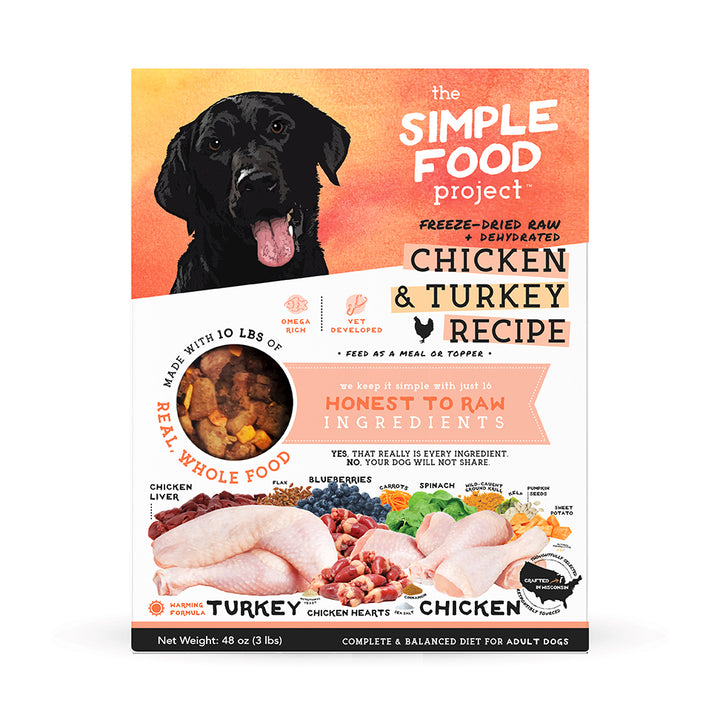 The Simple Food Project - Chicken & Turkey Recipe 48oz