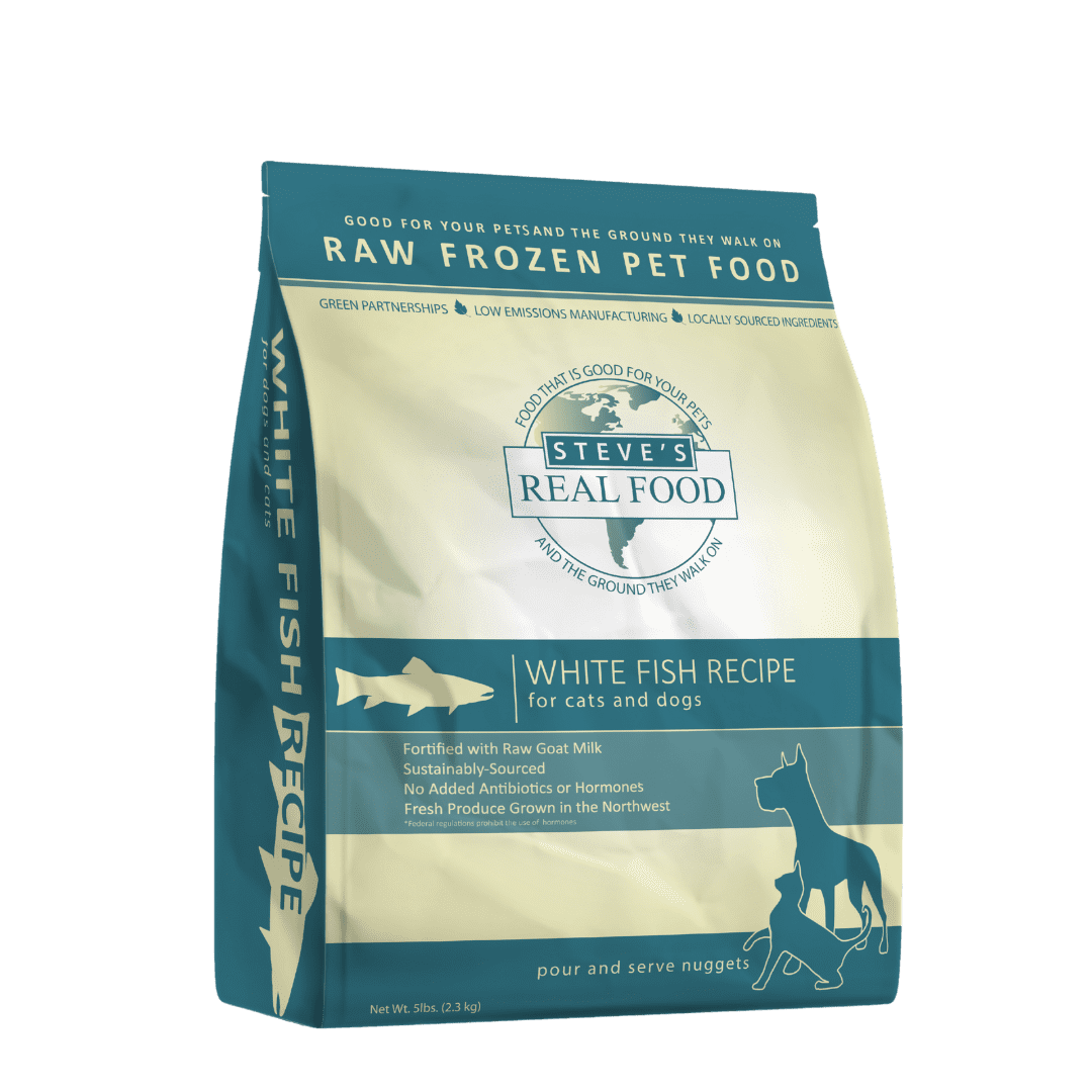 Steve's Real Food - Frozen Raw Dog Food White Fish Diet