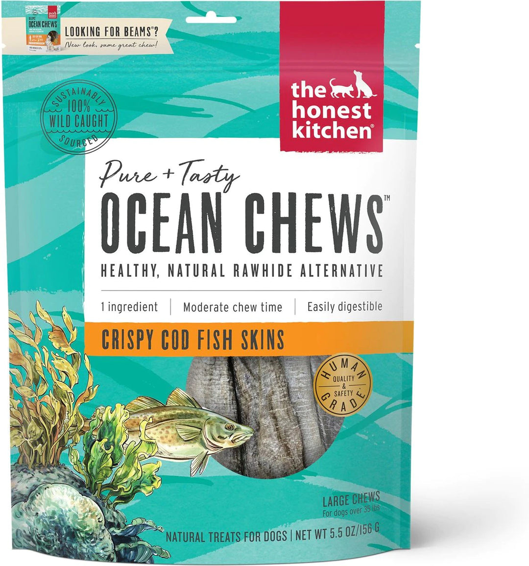 The Honest Kitchen - Beams Cod Fish Skins Chew Large