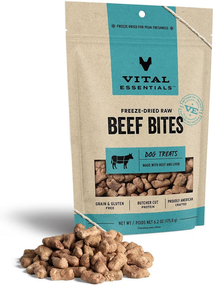 Vital Essentials - Freeze Dried Beef Bites Treats