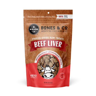 Bones & Co - Freeze Dried Beef Liver Treats