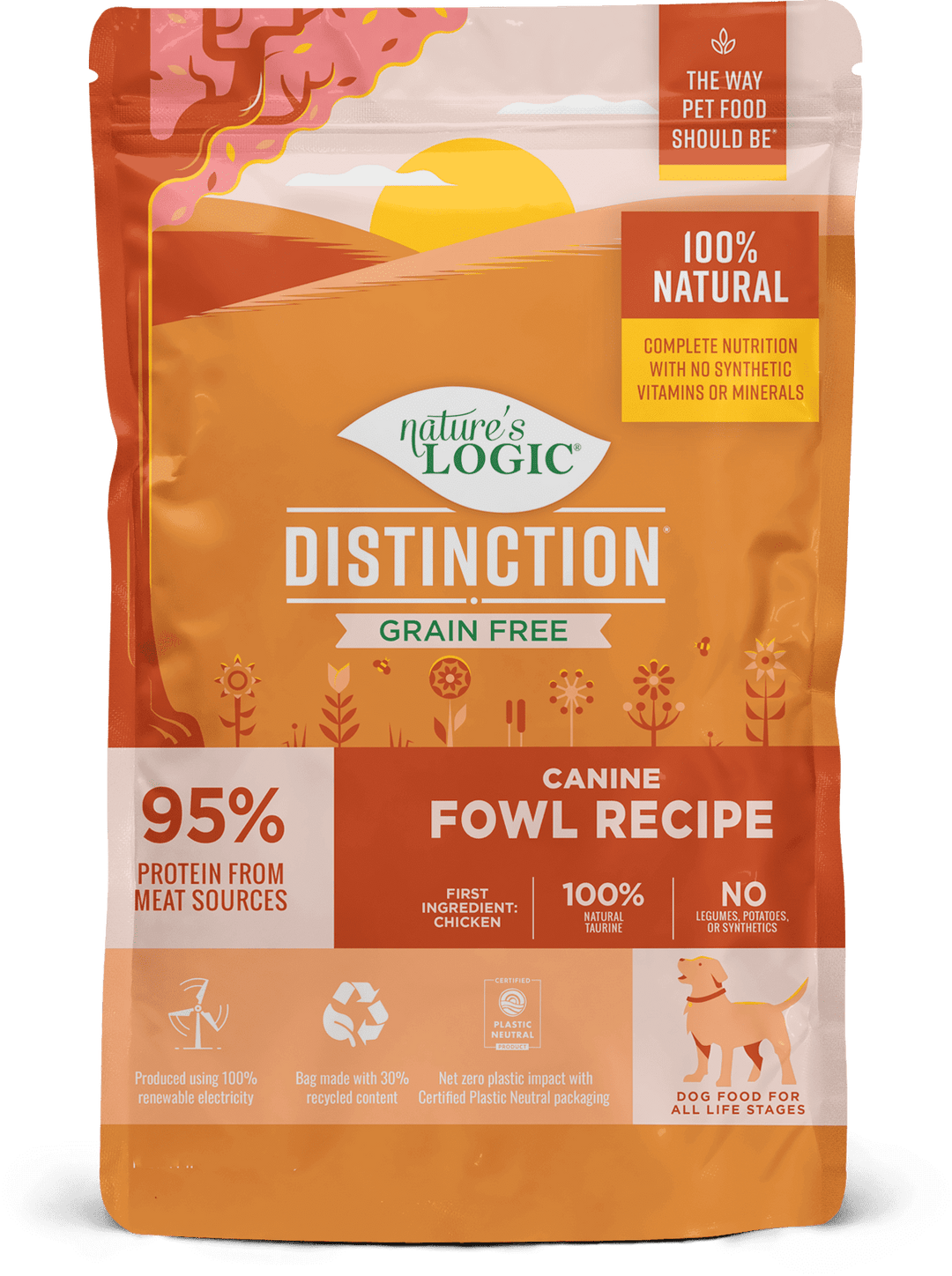 Nature's Logic Distinction - Grain Free Fowl Recipe 4.4lb