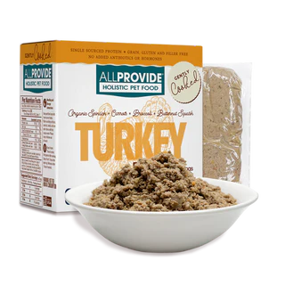 AllProvide - Gently Cooked Dog Food - Turkey Recipe 2lb