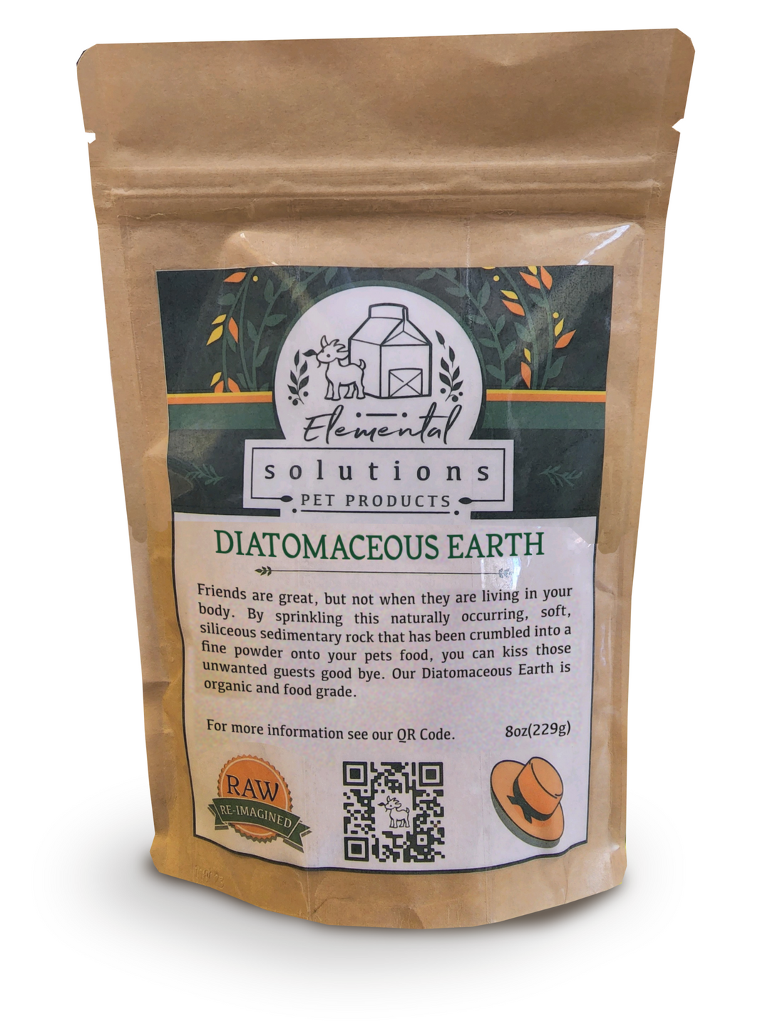 Solutions - Diatomaceous Earth 8oz