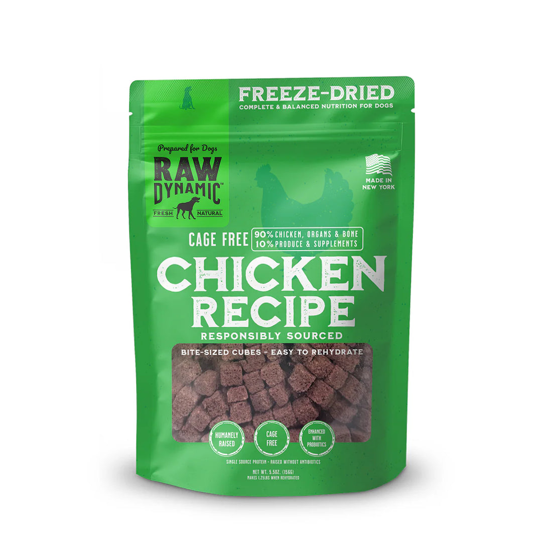 Raw Dynamic: Freeze-Dried Dog Food - Chicken