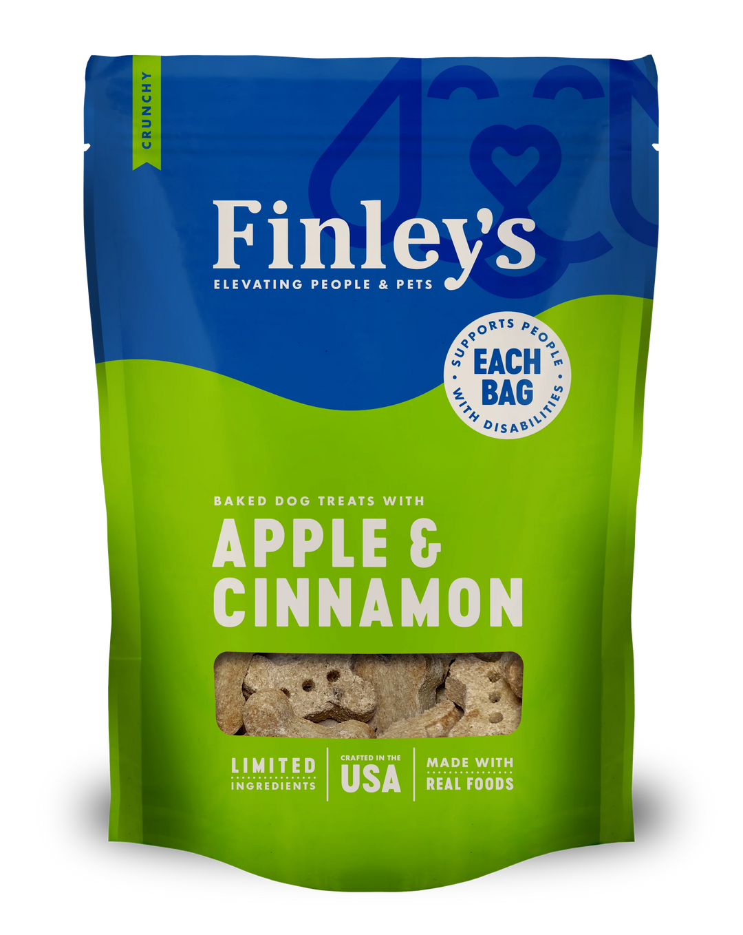 Finley's - Apple & Cinnamon Crunchy Biscuits