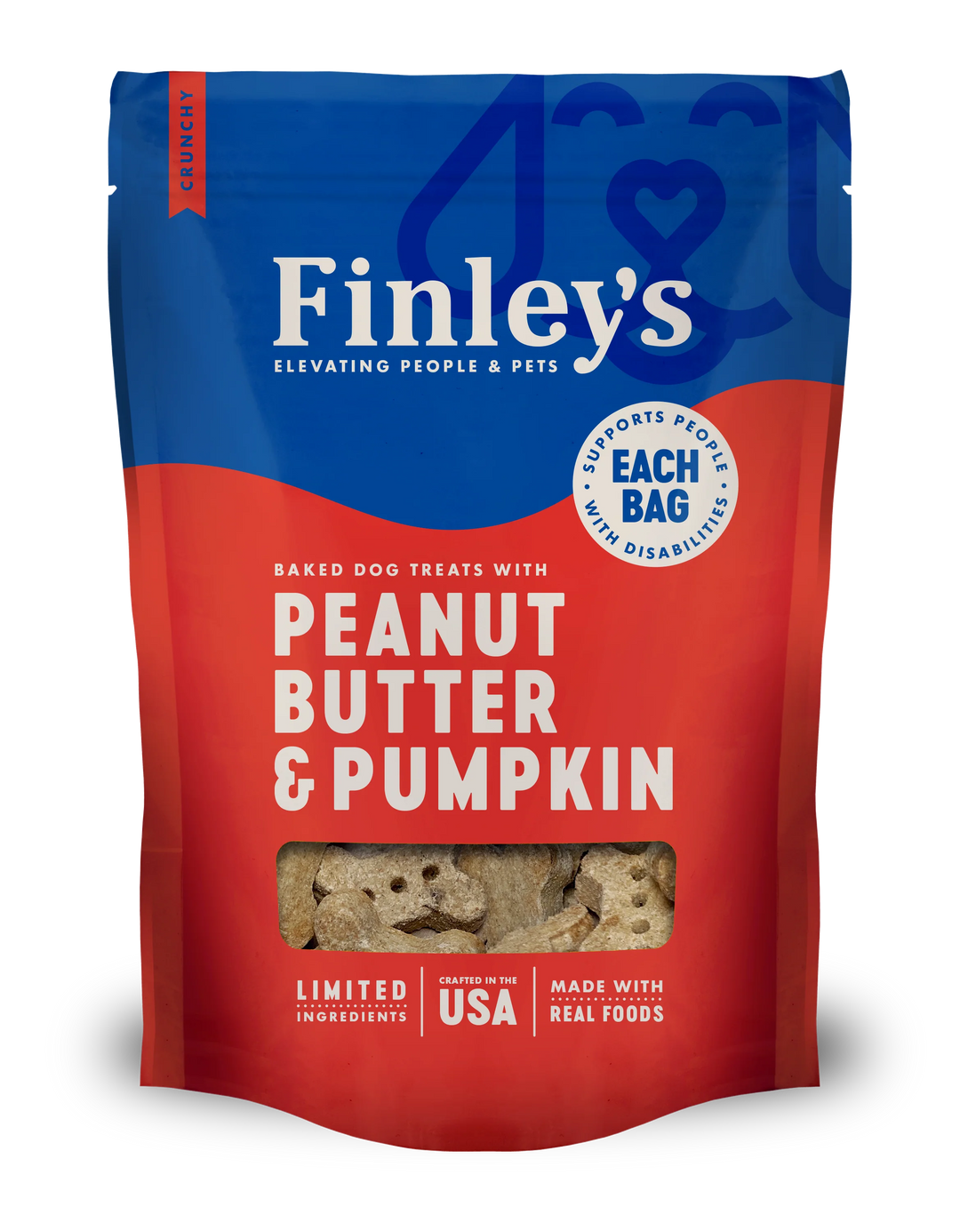 Finley's - Peanut Butter Pumpkin Crunchy Biscuits