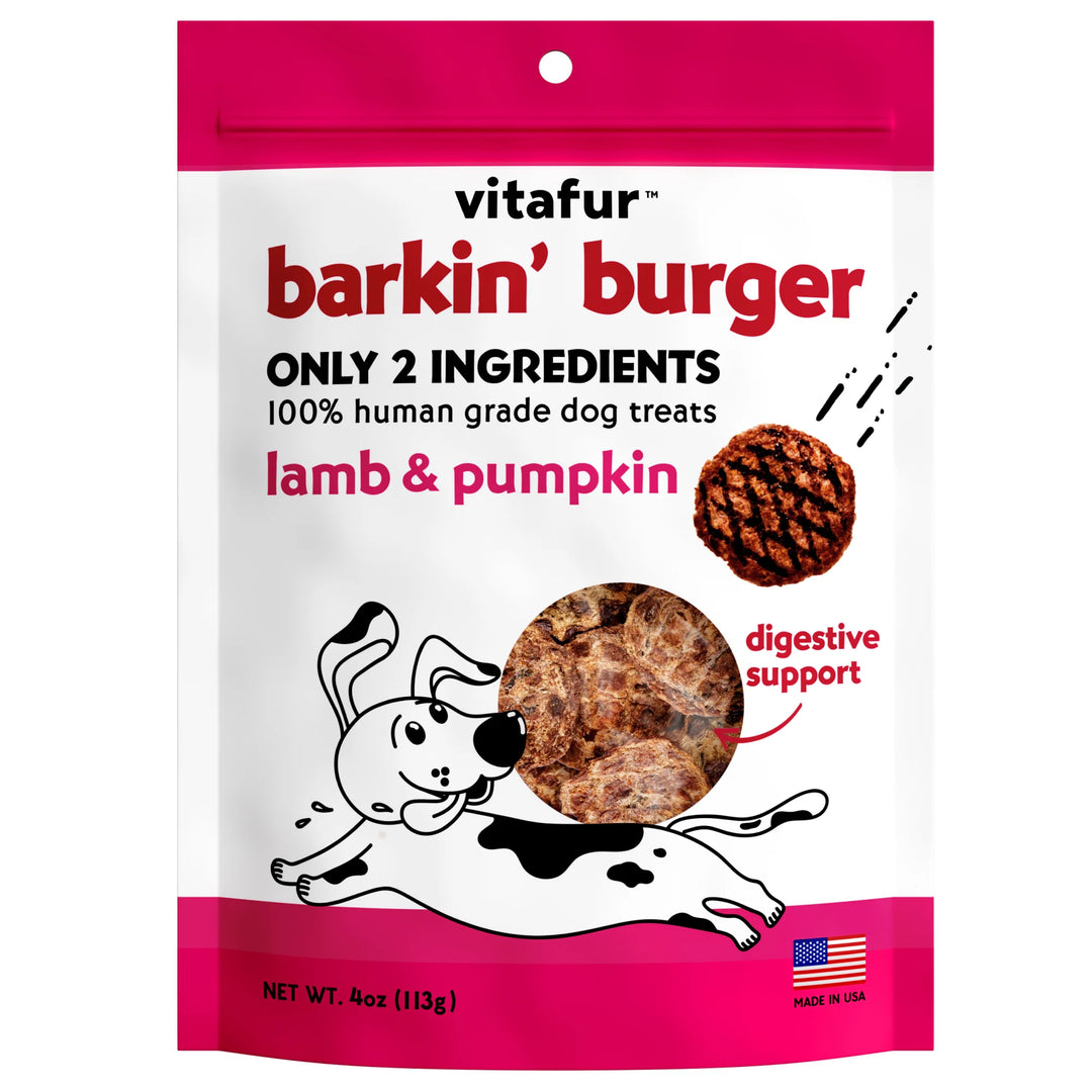 vitafur - Barkin' Burger - Lamb & Pumpkin