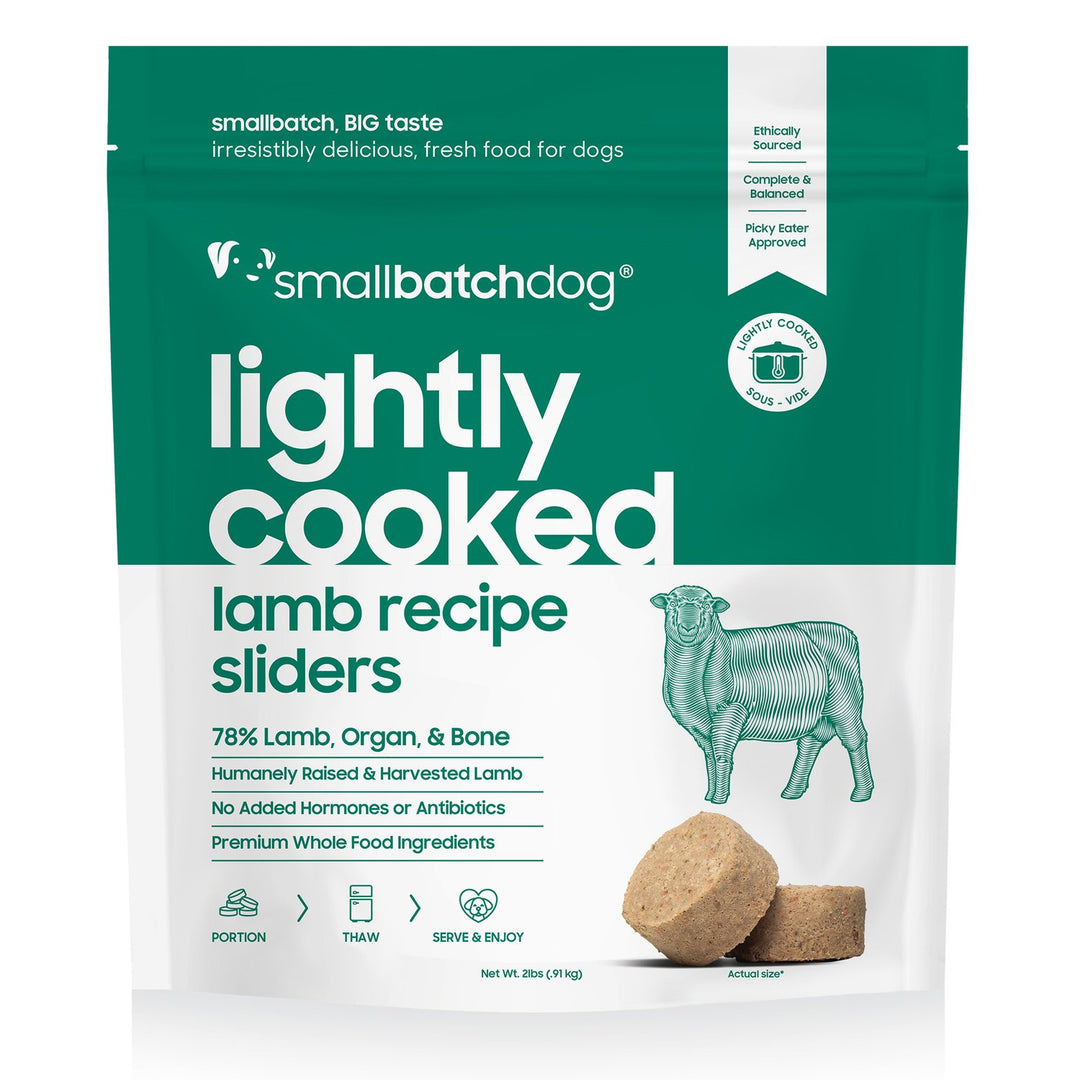 Smallbatch - Lightly Cooked Lamb Dog Food 2lb
