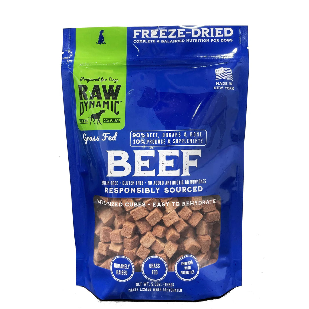 Raw Dynamic - Freeze-Dried Food - Beef Recipe