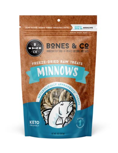 Bones & Co - Freeze Dried Minnow Treats