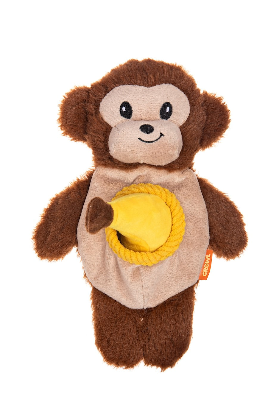 Growl - Monkey Dog Toy