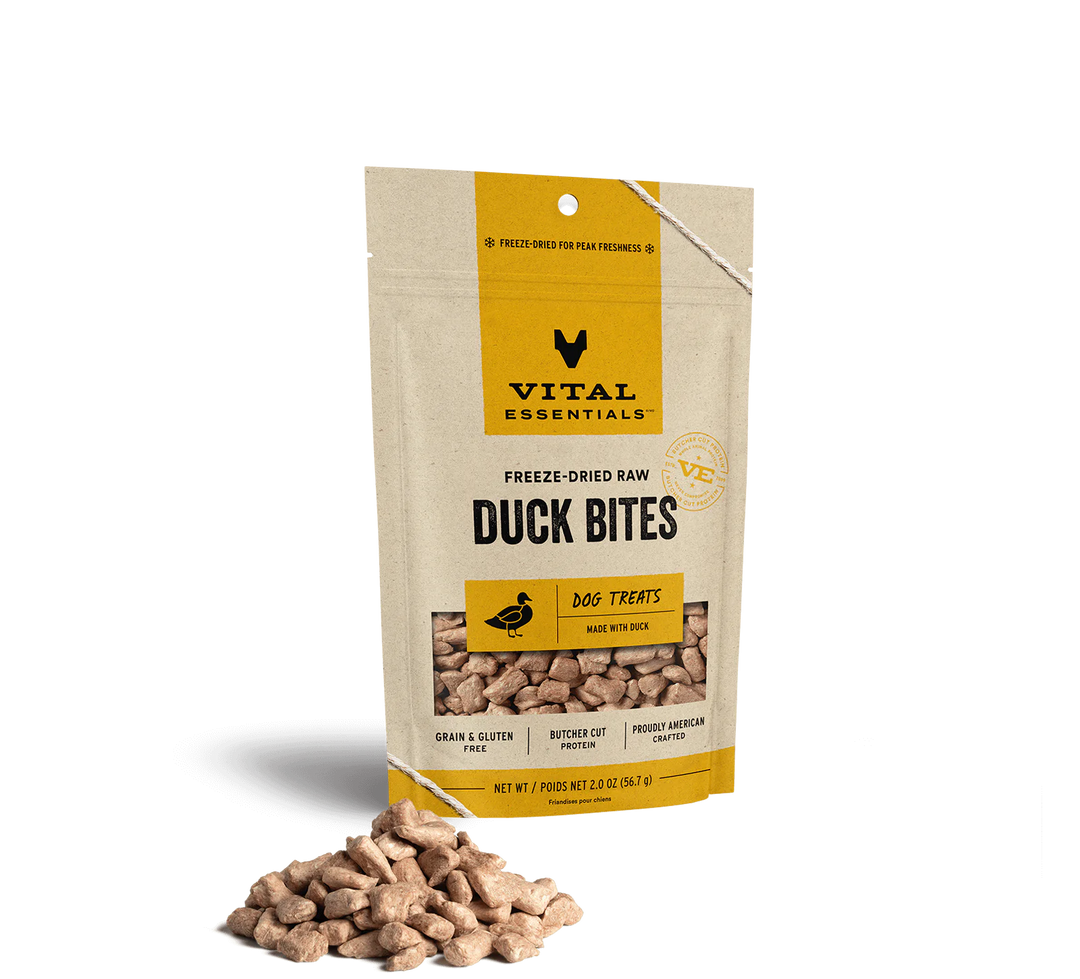 Vital Essentials - Freeze Dried Duck Bites Treats