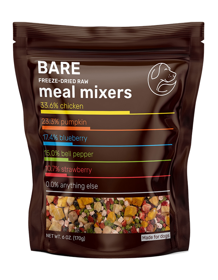 Bare Meal Mixers - Chicken