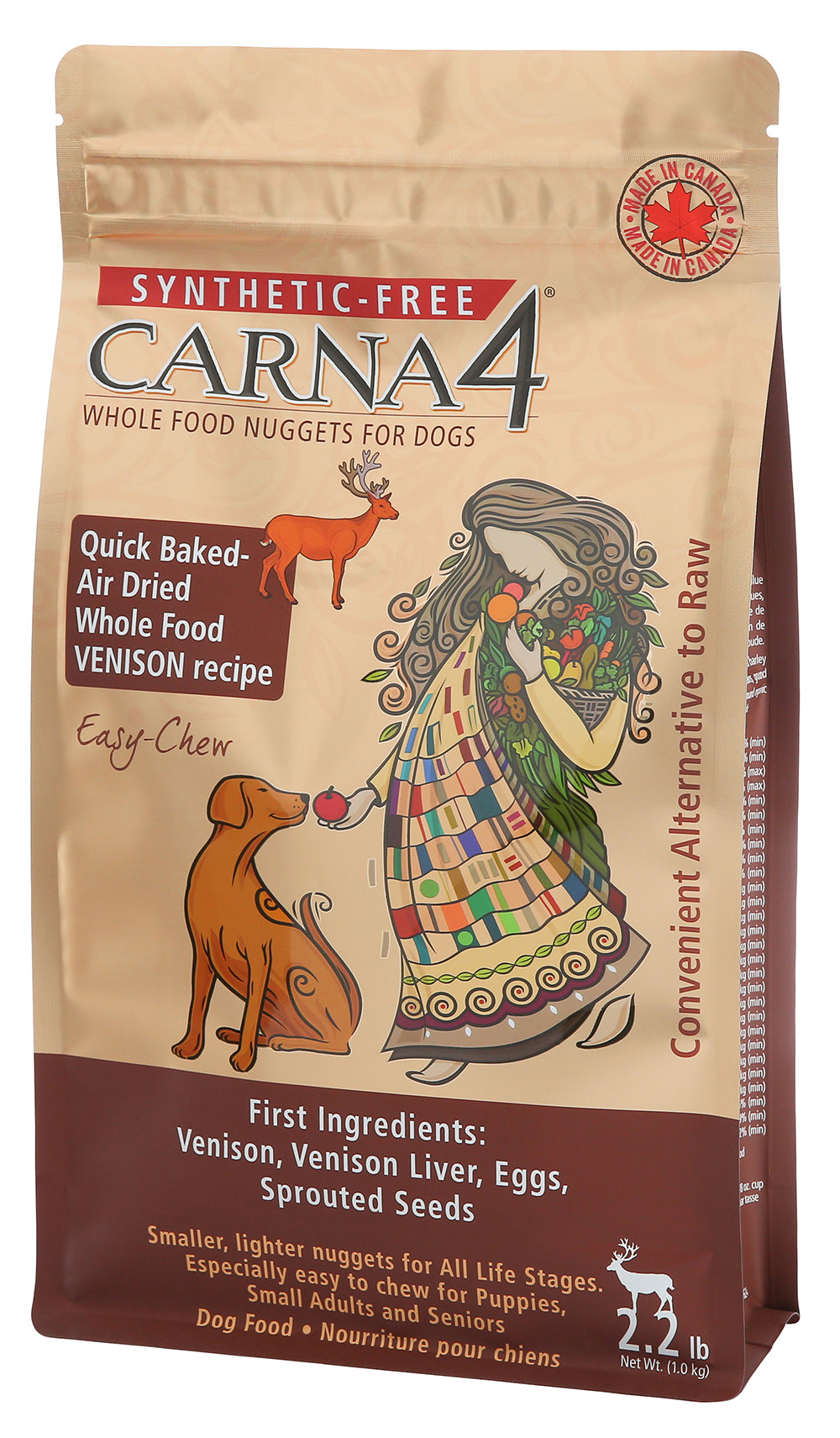 Carna4 - Easy Chew Dog Food-  Venison
