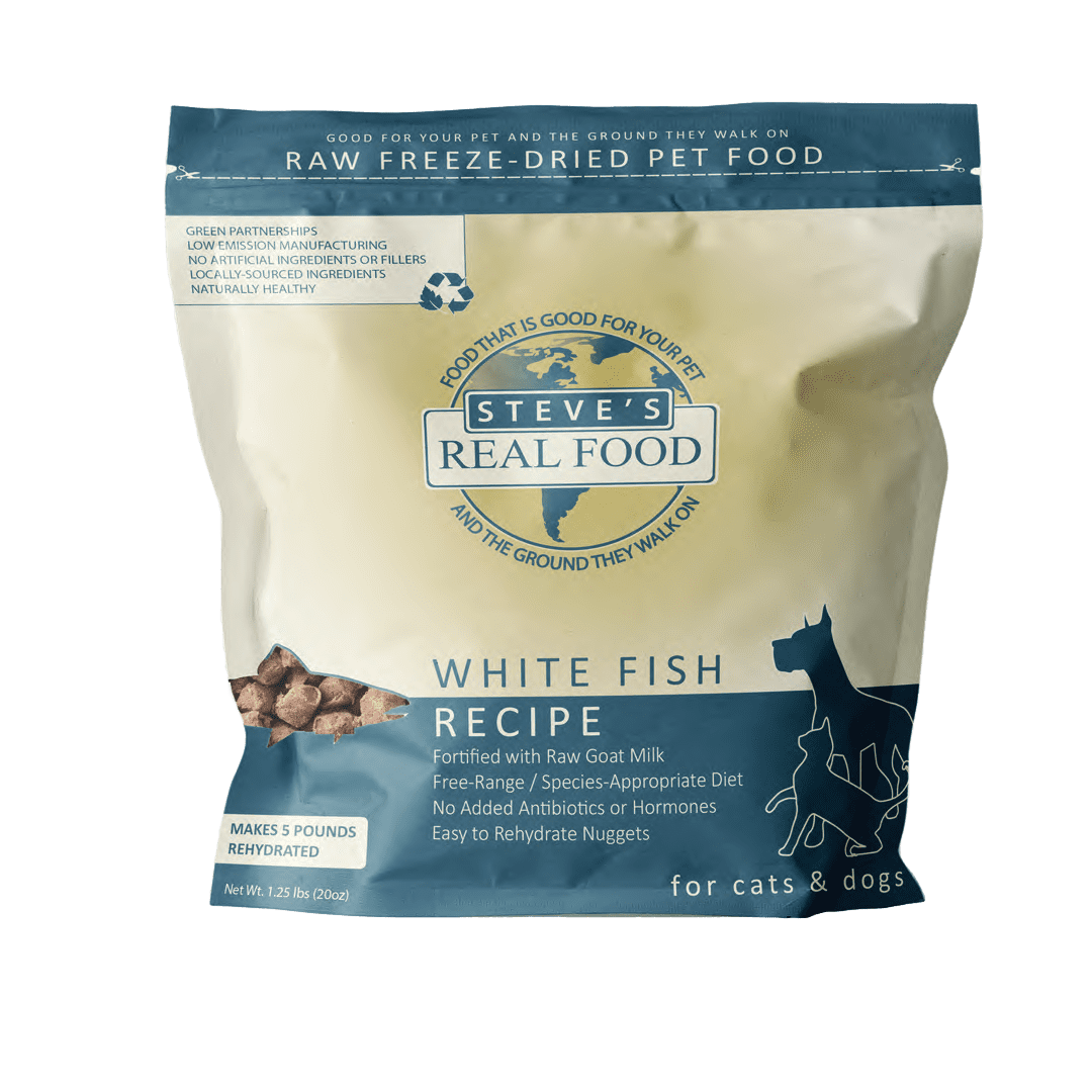 Steve's Real Food - Whitefish Freeze Dried Nuggets