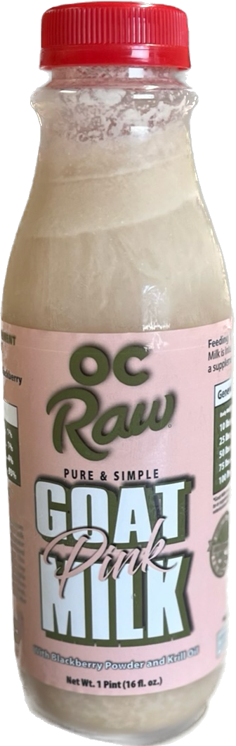 OC Raw - Pink Goat's Milk 16oz