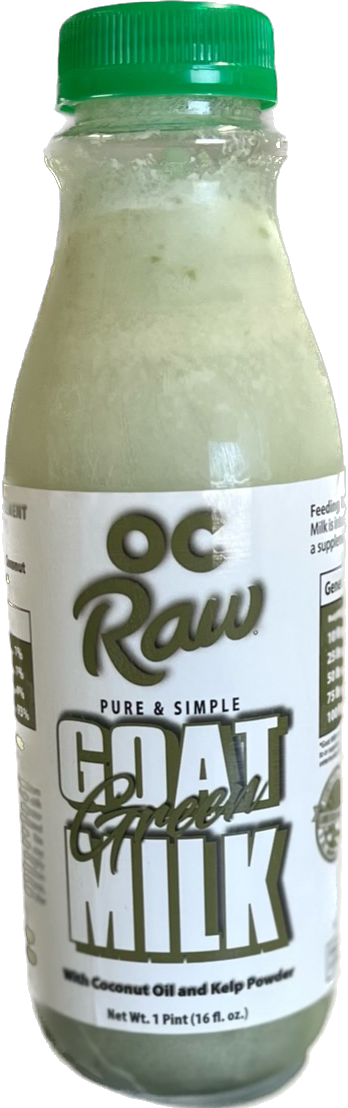 OC Raw - Green Goat's Milk 16oz