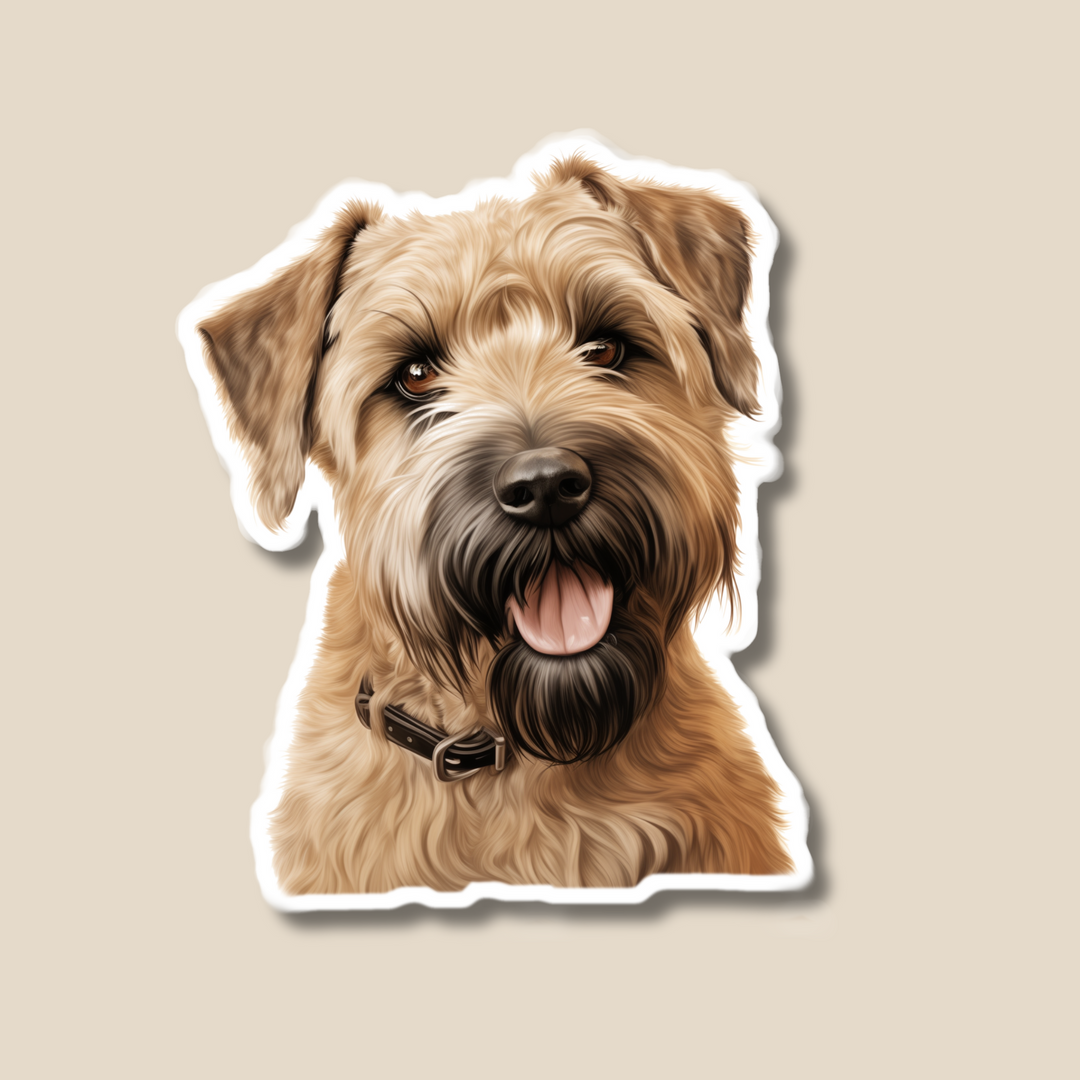 Wheaten Terrier - Dog Sticker