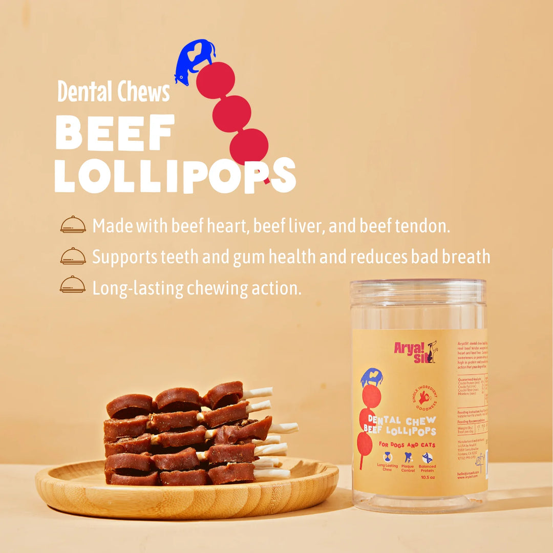 Arya Sit - Dental Chew Beef Lollipops