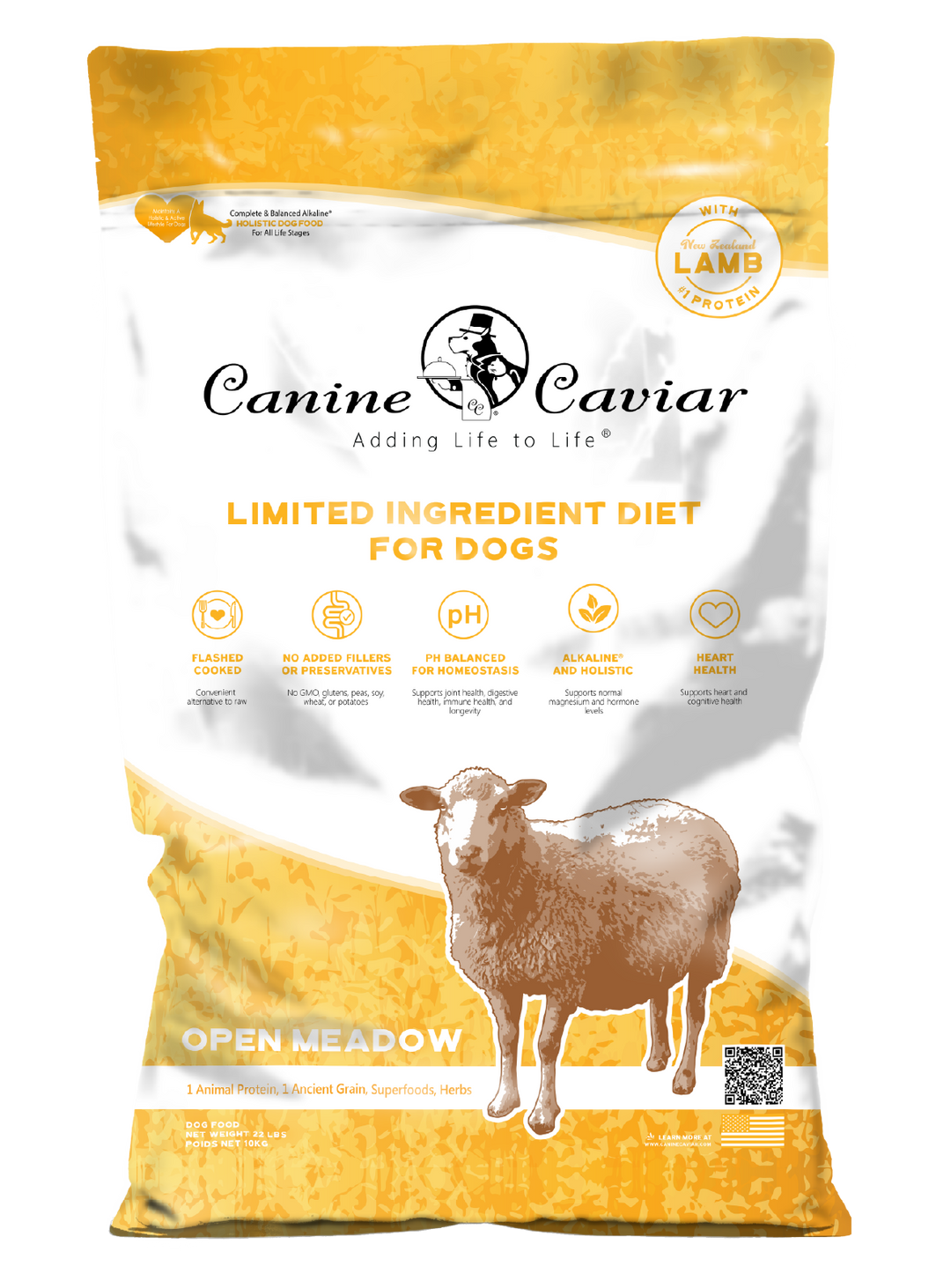 Canine Caviar - Lamb - Open Meadow Dog Food