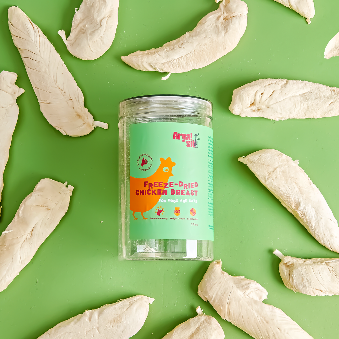 Arya Sit - Freeze-Dried Chicken Breast Dog Treats