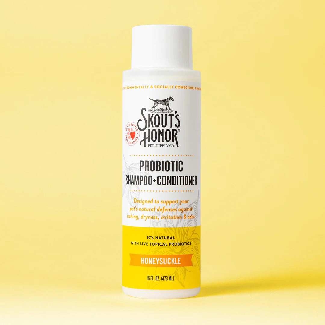 Skout's Honor - Probiotic Shampoo & Conditioner - Honeysuckle