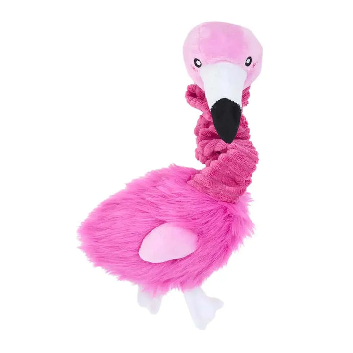 Dog Toy: Bungee Buddiez Flamingo Rope