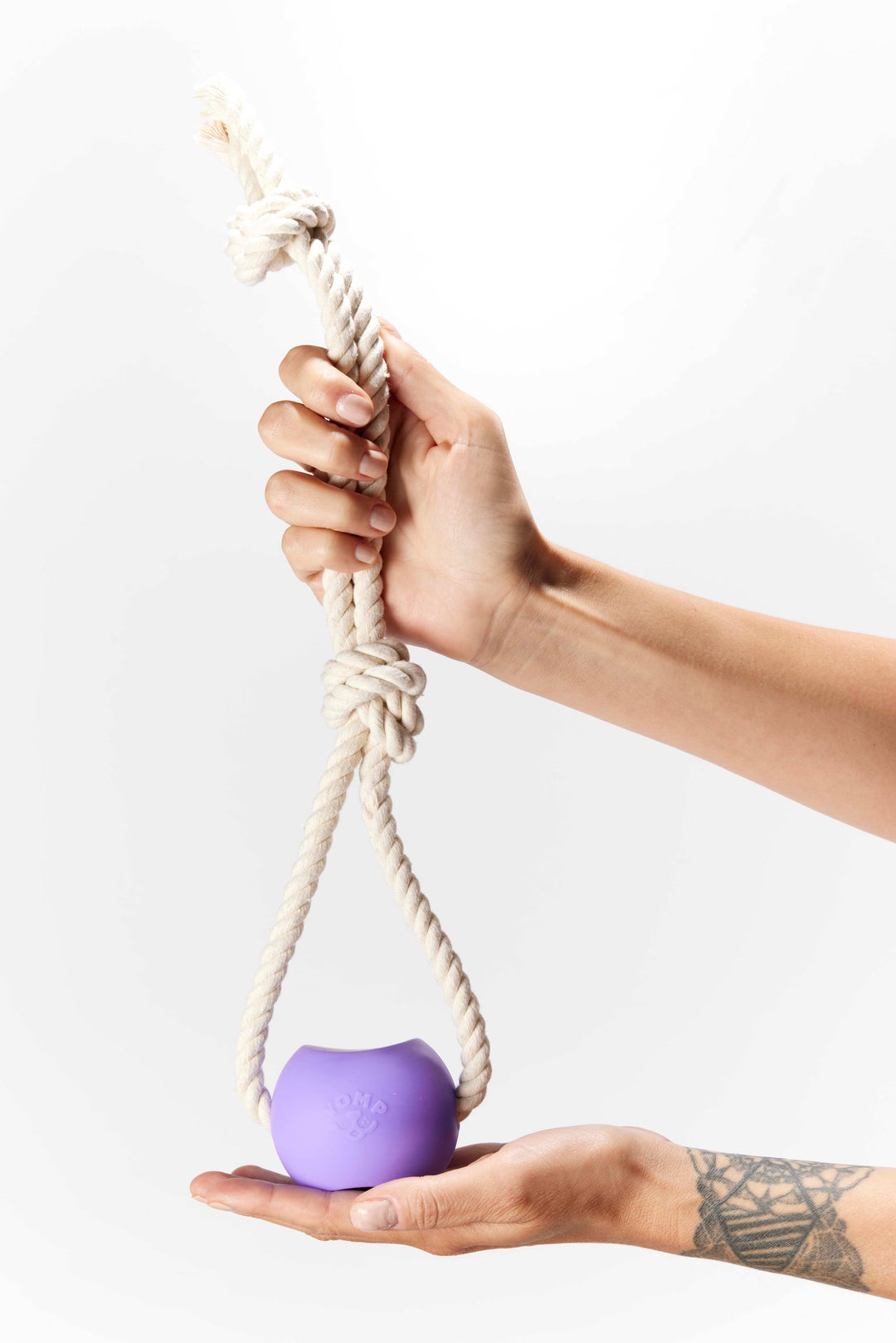 Yomp - Yomp BallRope: Engaging Ball and Rope Toy for Dogs