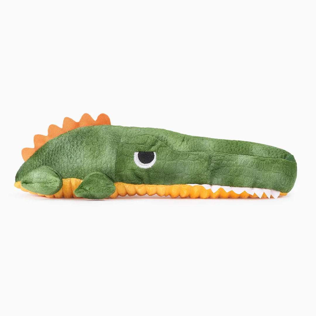Dog Toy: Crocodile Plush