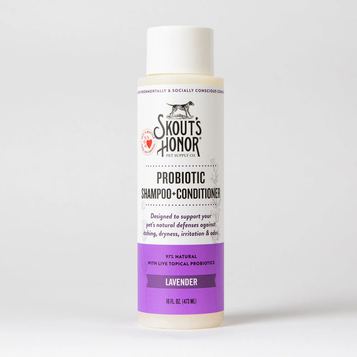 Skout's Honor - Probiotic Shampoo & Conditioner - Lavender 16oz