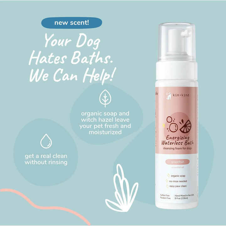 Kin+Kind - Grapefruit Waterless Shampoo
