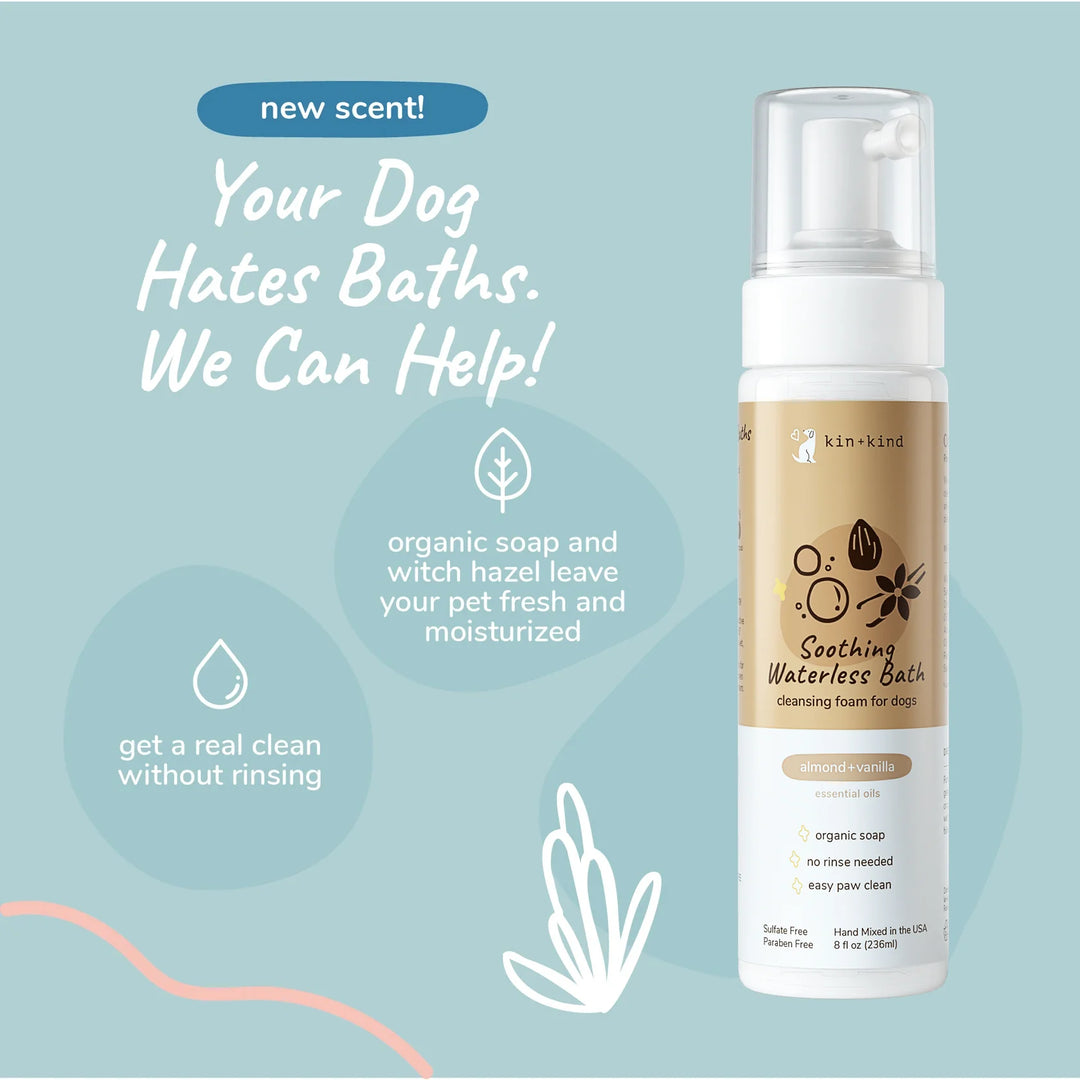 Kin+Kind - Almond Vanilla Waterless Shampoo