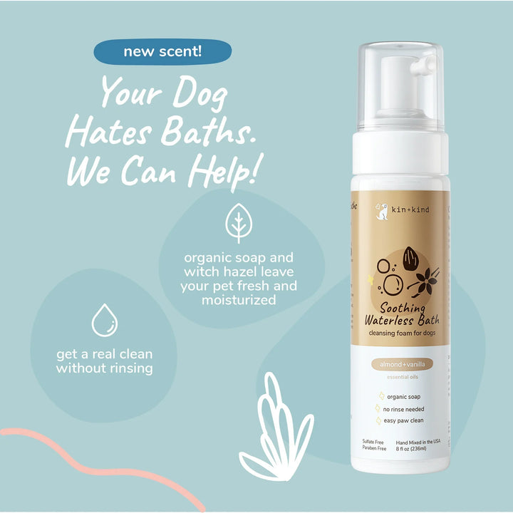 Kin+Kind - Almond Vanilla Waterless Shampoo