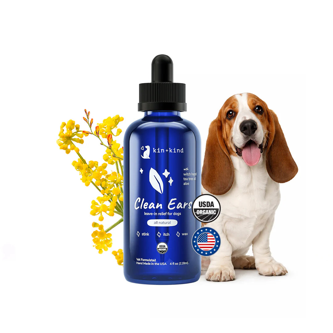 Kin+Kind - Clean Ears - Organic Leave-In Cleaner 4oz