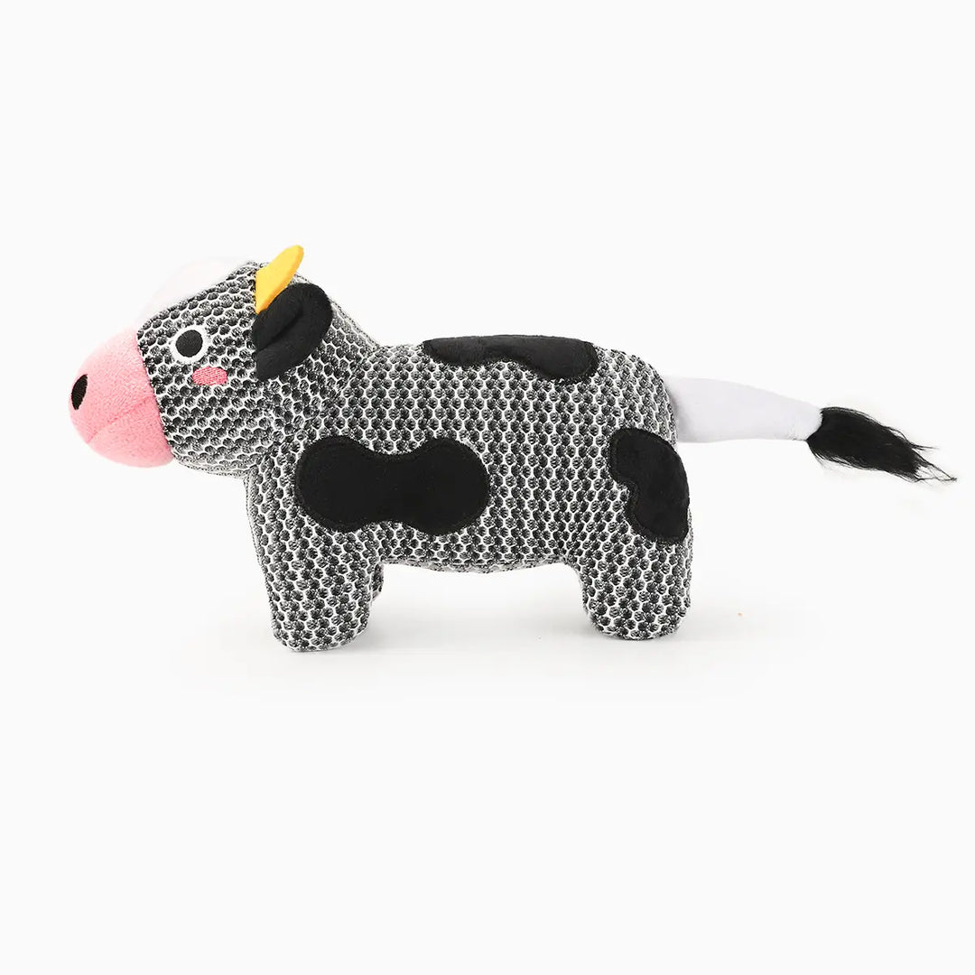 Dog Toy: Farm Friendz Cow Plush