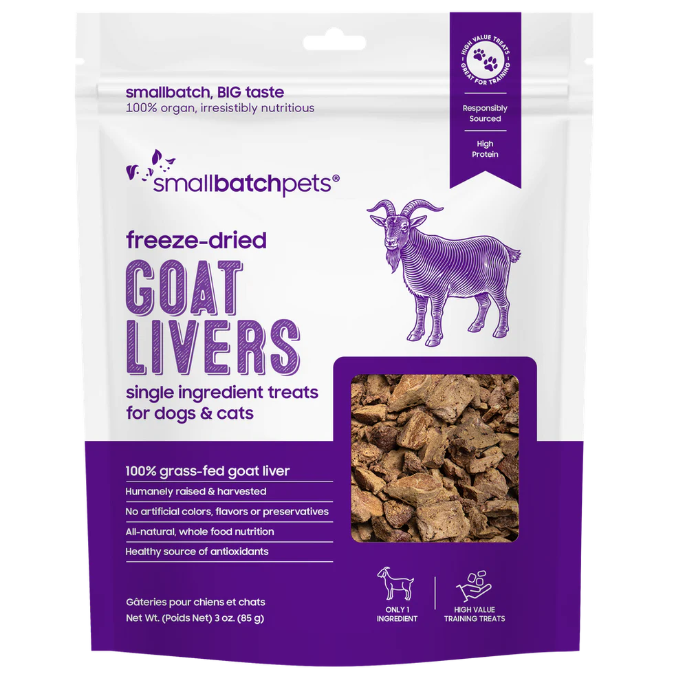 Smallbatch - Freeze-Dried Goat Liver 3oz
