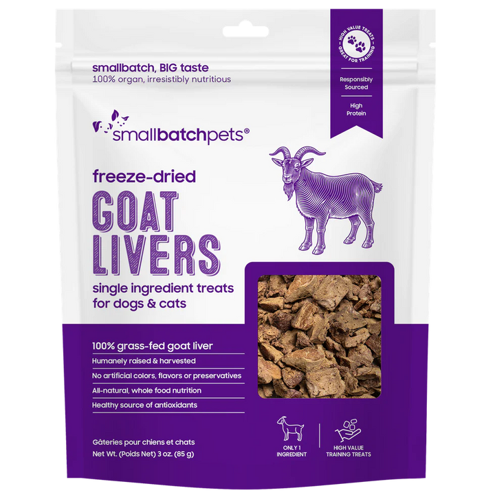 Smallbatch - Freeze-Dried Goat Liver 3oz