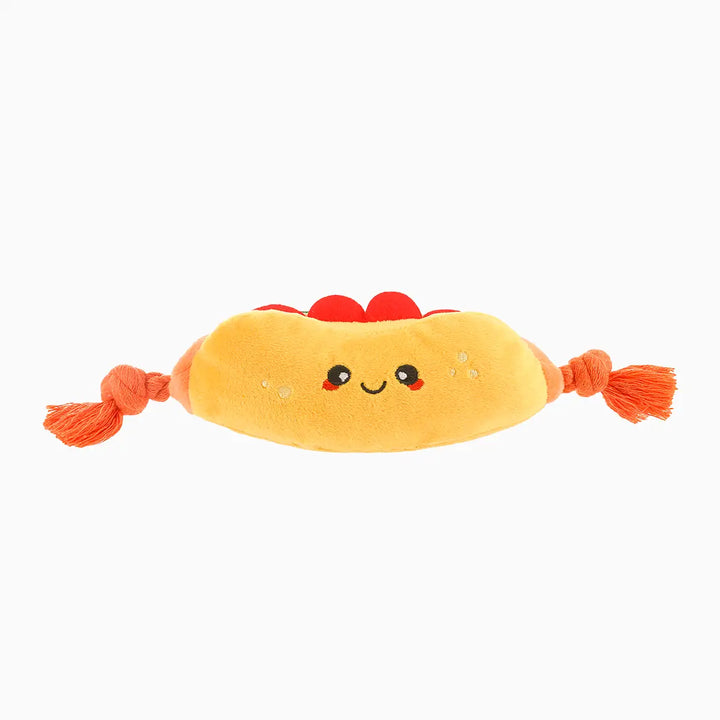 Dog Toy: Hot Dog Plush