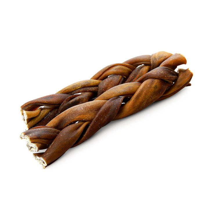 Chew Bar (Single): Braided Beef Collagen 6-Inch