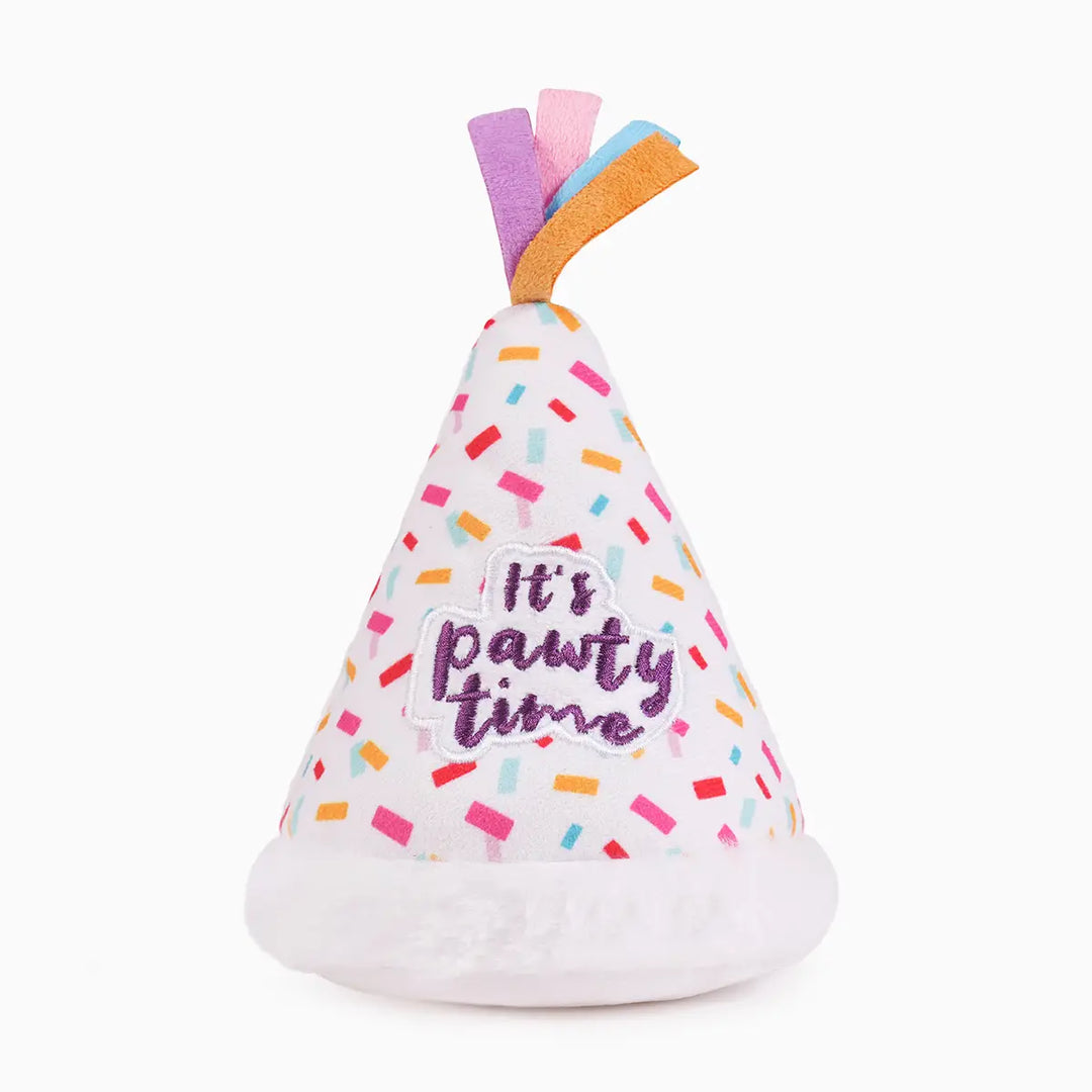 Dog Toy: Pawty Time Hat