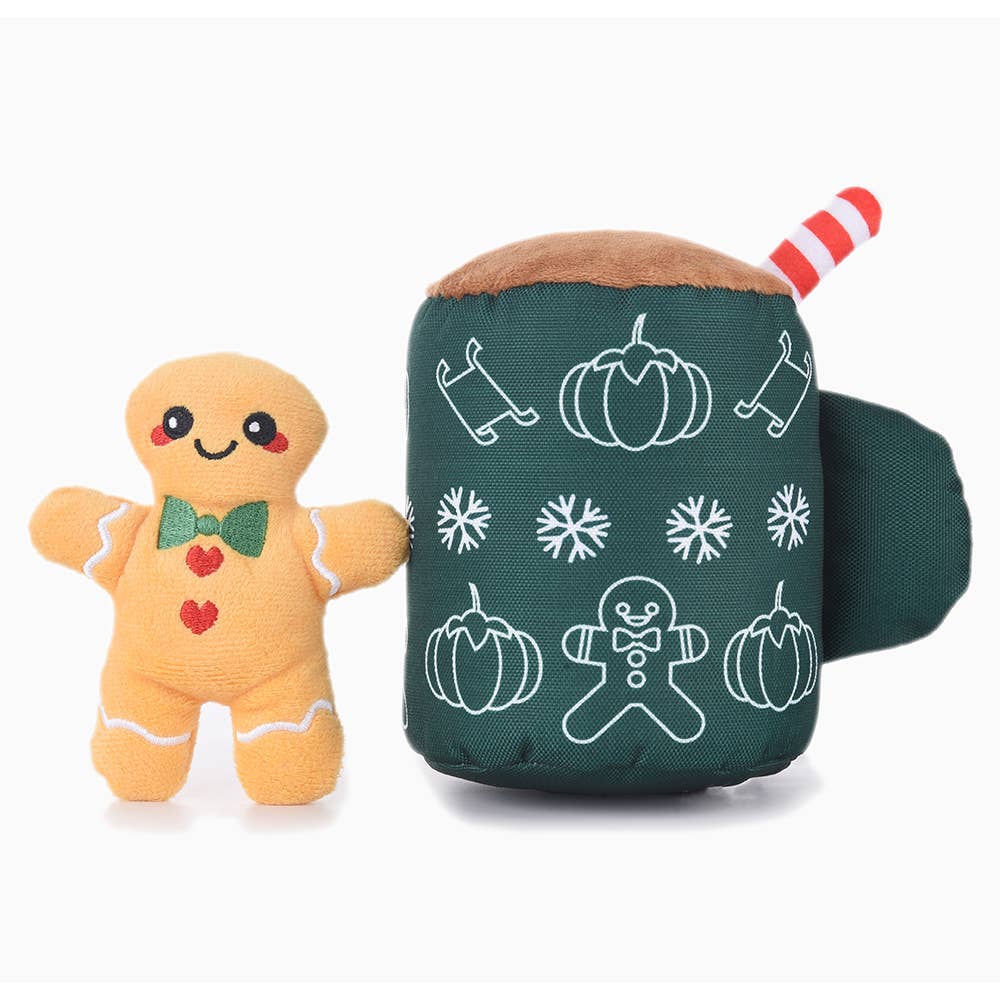 Dog Toy: Gingerbread Latte