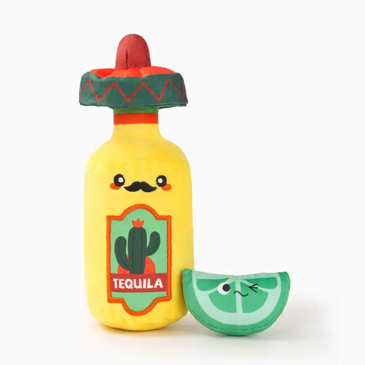 Dog Toy: Fiesta Chewsday Tequila Plush