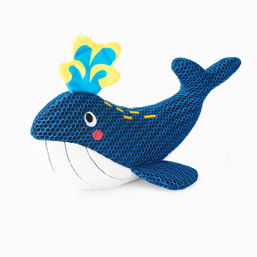 Dog Toy: Whale Plush