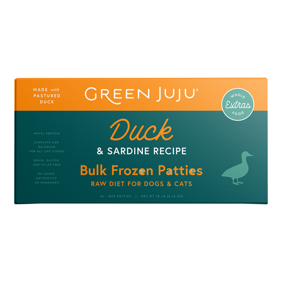 Green Juju: Raw Dog Food - 18lb Bulk Box (Pre-Order)