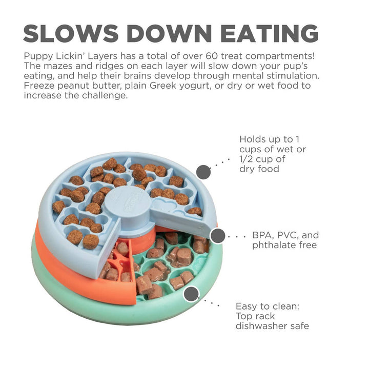 Puppy Lickin' Layers Multicolor