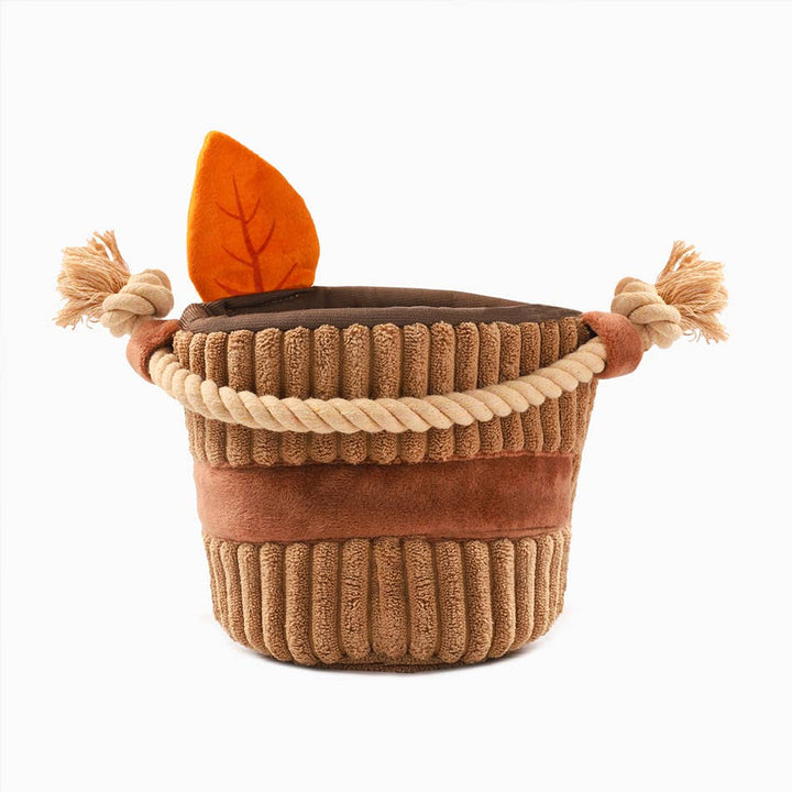 Dog Toy: Apple Basket Interactive Toy