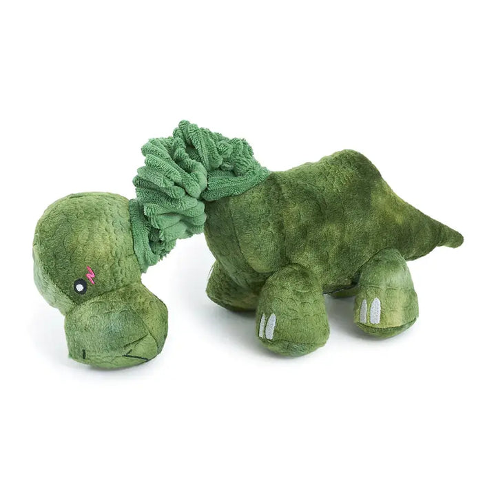 Dog Toy: Bungee Buddiez Dinosaur Dog Rope Toy